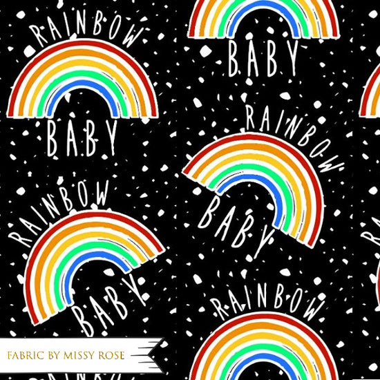 Rainbow Baby - French Terry Fabric