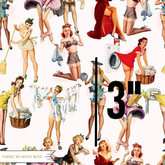 Vintage Pin Up -  Knit 220 Fabric