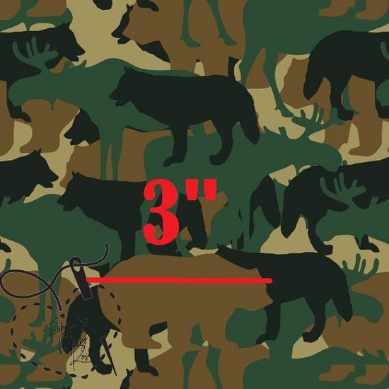 Camouflage Animals -  Knit 220 Fabric