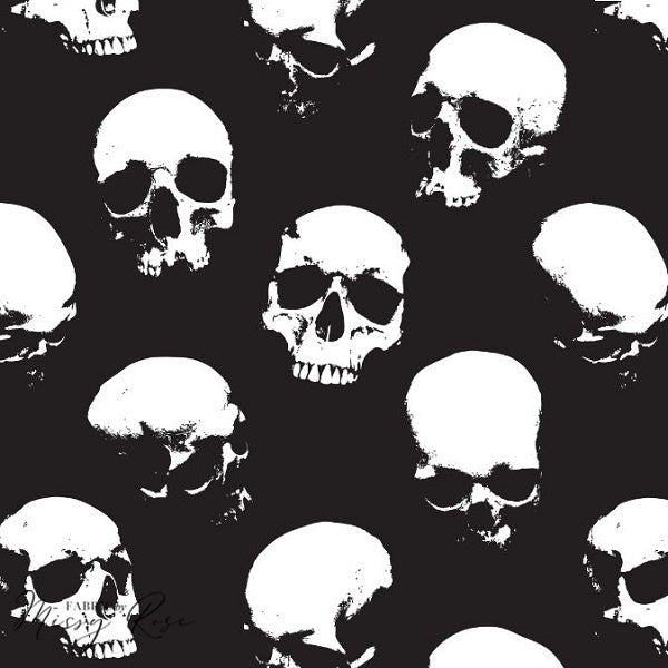 Skull - Woven Fabric