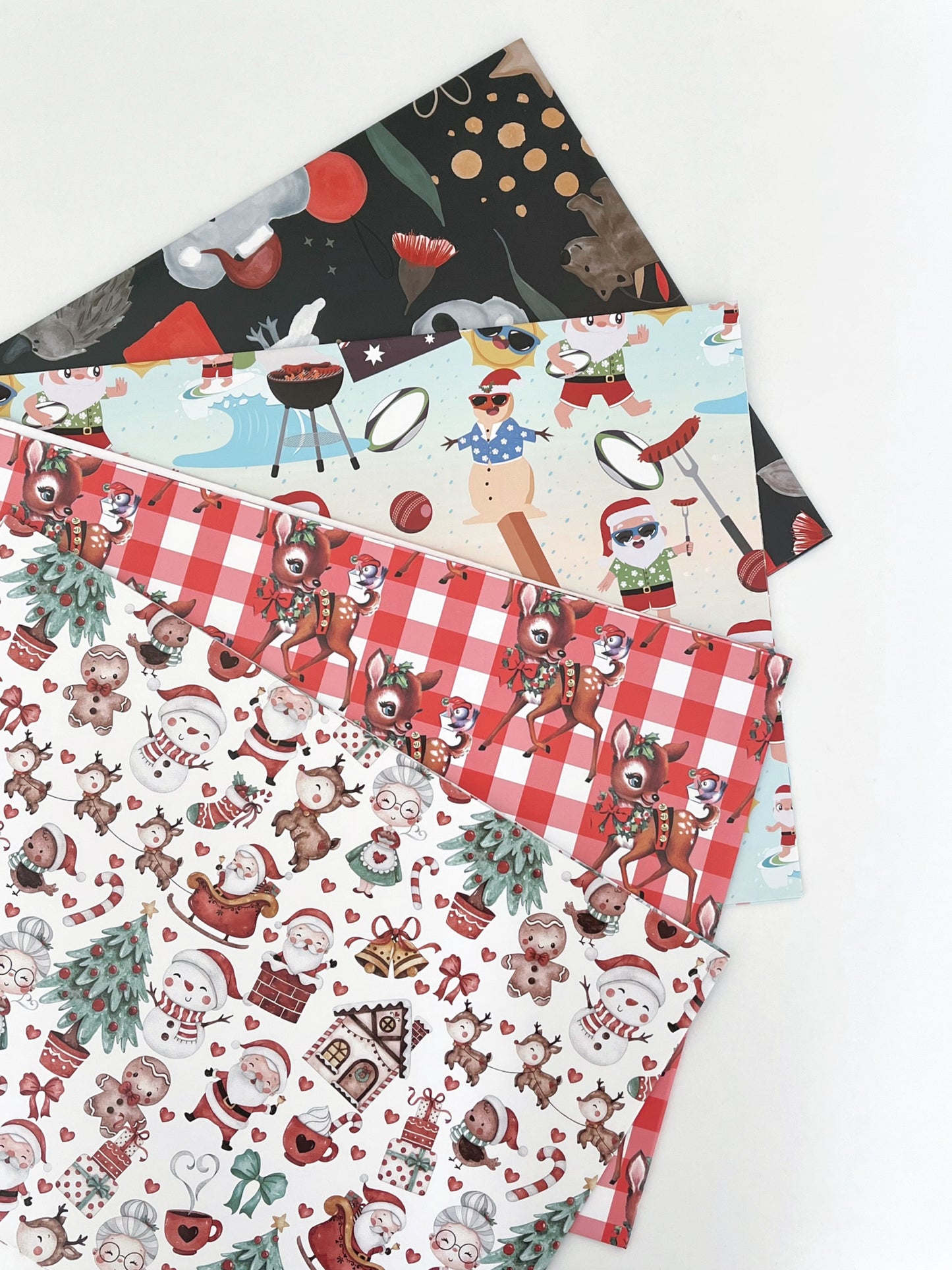 Christmas Wrapping Paper x 4 pack