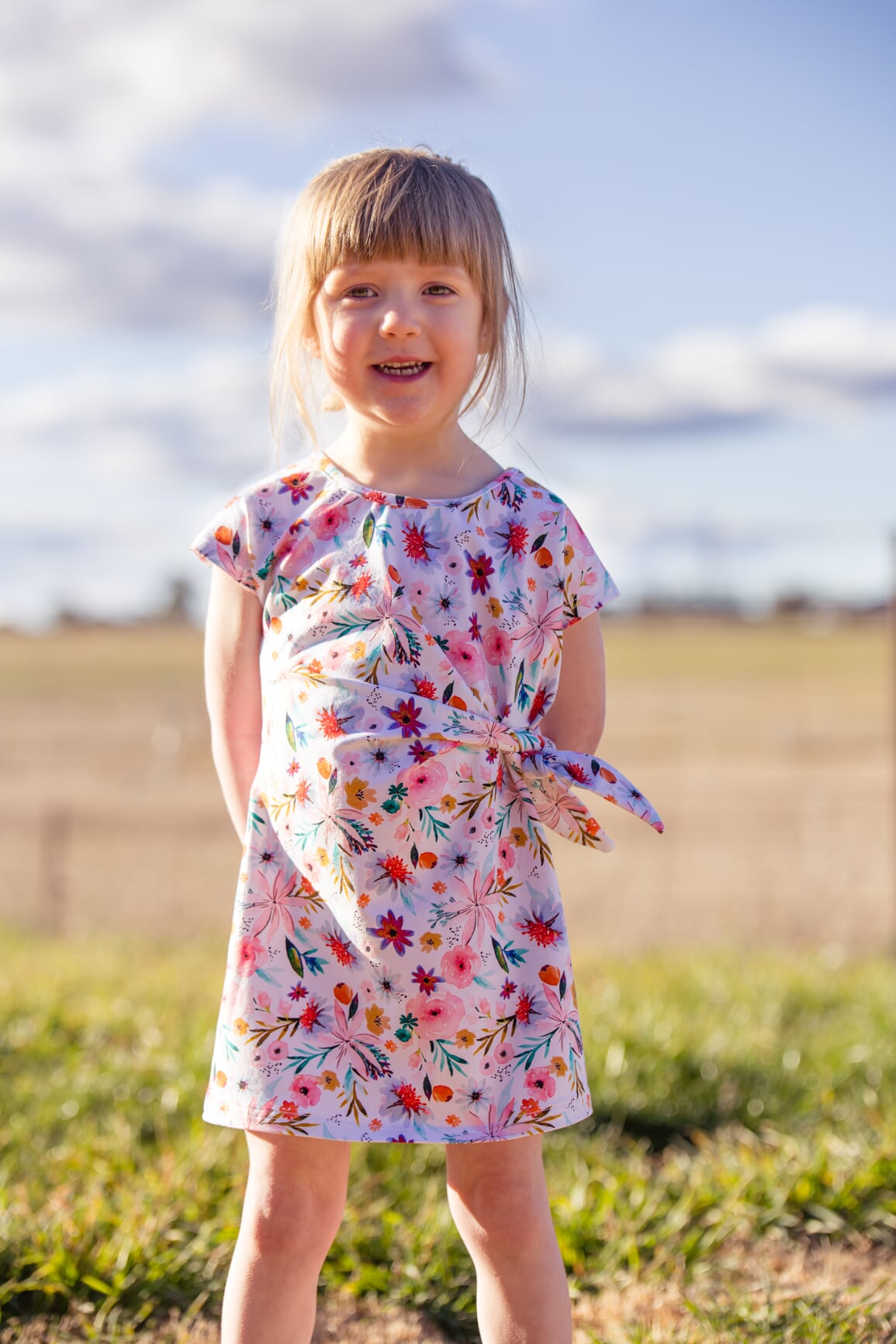 Load image into Gallery viewer, Missy Rose Brunch Dress - Children&amp;#39;s and Teens PDF Sewing Pattern
