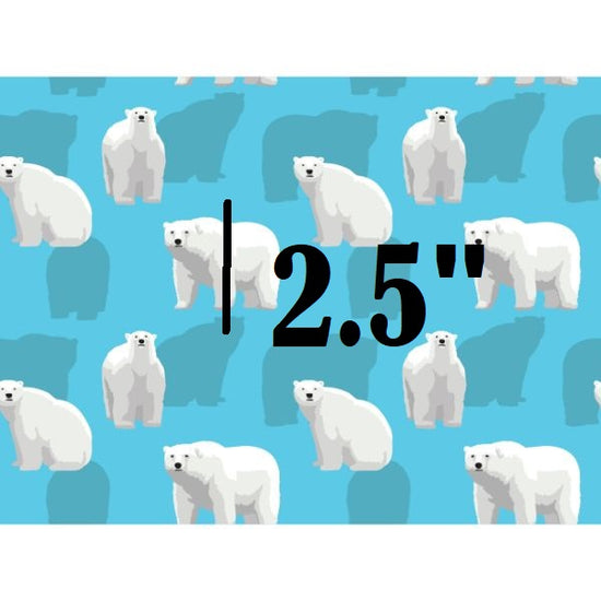 Polar Bear - Canvas Fabric
