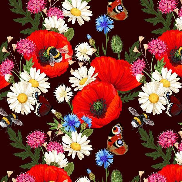 Poppy - Woven Fabric